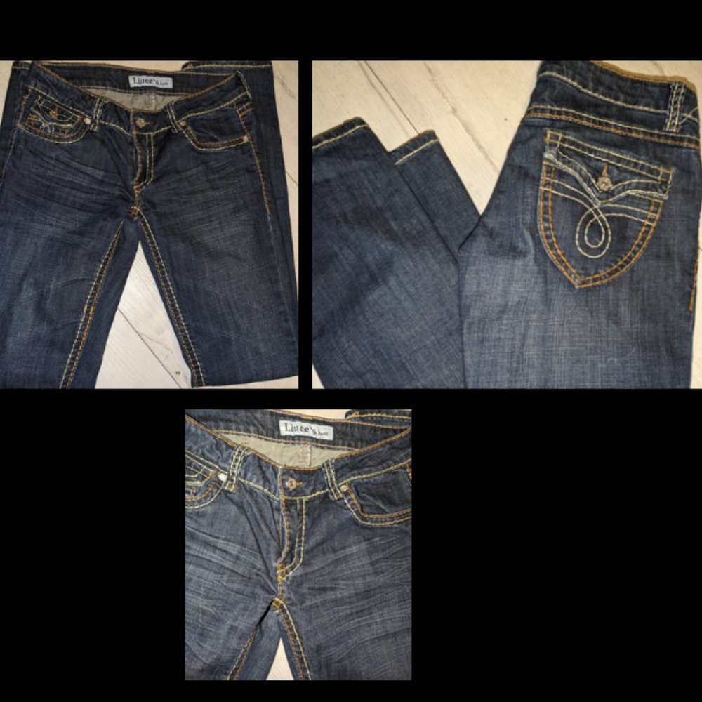 Liuce's Skinny Low Rise Stretch Jeans Misses Jrs Size 5